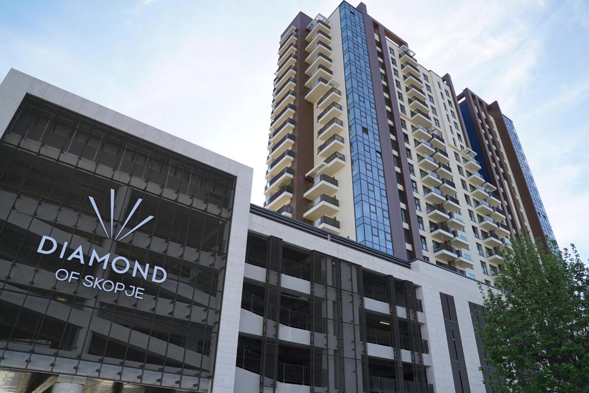 Diamond 72 Apartment , Skopje City - Center, Diamond Residences, Free Parking Εξωτερικό φωτογραφία